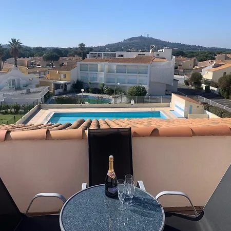 646 Duplex T2 4 Pers Port Soleil Terrasse Avec Vue Piscine Agde